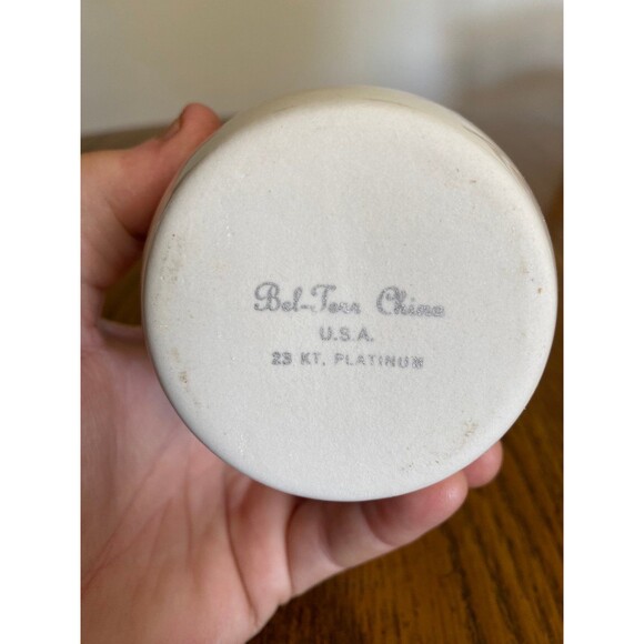 Lefton & Bel-Terr China 25th Anniversary Flower Vase - Picture 7 of 7